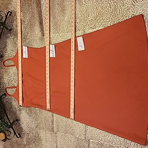 Lennie LYN New York Rust Colored Maxi Sundress Size: 12 - Picture 4 of 13